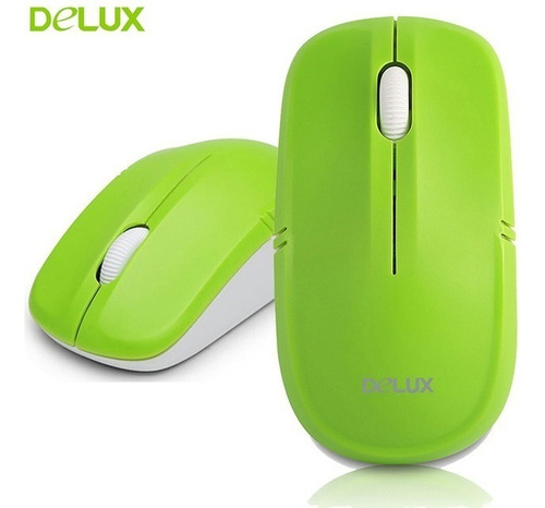 Mouse Optico Alambrico M136 Usb Delux dpi Ergonomico