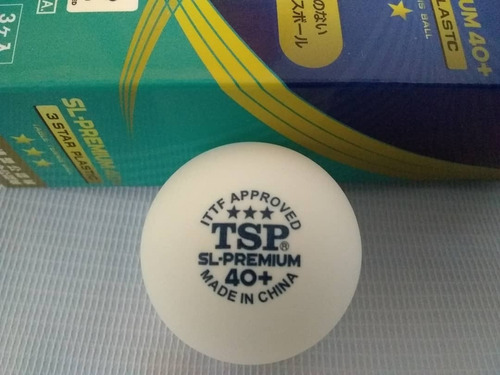 Pelotas Tenis De Mesa Tsp 3 Estrellas (caja 3 Pzas X 9vrds)