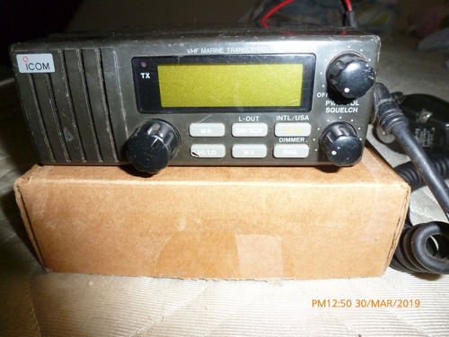 Radio Icom Vhf Marine Transceiver Ic-m56
