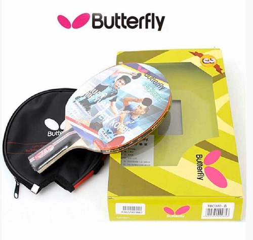 Raqueta Pin Pong Butterfly Con Foto Tbc303 Kt 35