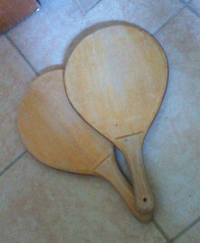 Raquetas De Madera Para Playa, Ping Pong.