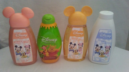 Set Disney Baby De Espuma, Shampoo, Talco, Crema