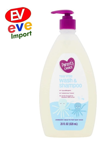 Shampoo Parents Choice Para Niños Usa