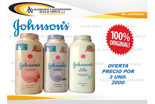 Talco De Bebe Johnsons Importados 200g Ofertaaaaa