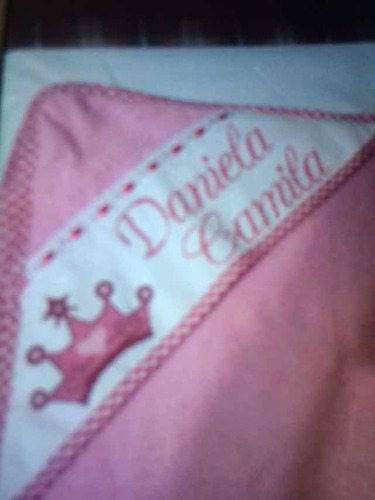 Toalla Con Capucha Personalizada