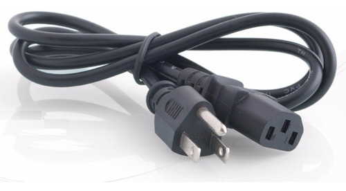 12 Cables Corriente Nuevos De Computadoras, Monitores ($10)