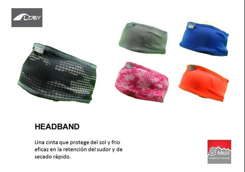 Bandana/ Head Band / Cintillo Deportivo Loby