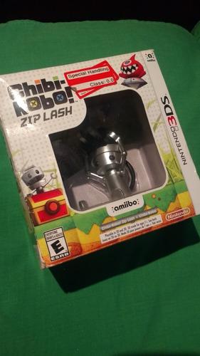 Chibi Robo Zip Flash + Amiibo Nuevo Sellado 3ds