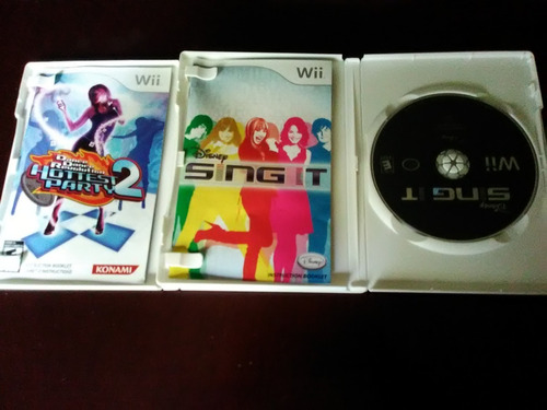 Dos Juegos Originales De Canto Y Baile, Para Mintendo Wii