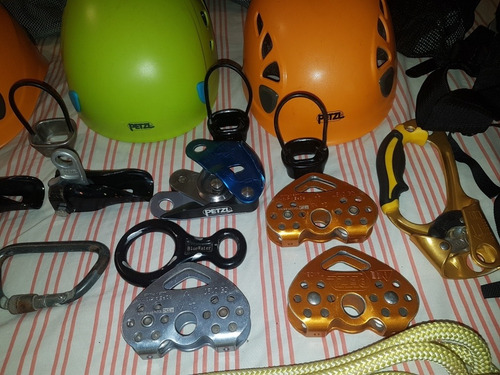 Equipo De Escalada Marca Petzl En Muy Buen Estado