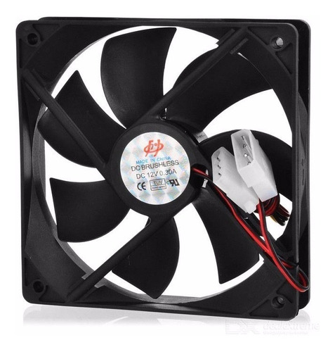 Fan Cooler Extractor Ventilador 12cm 120mm Pc Case Tienda