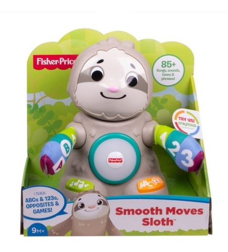 Fisher-price Linkimals Smooth Moves Sloth + Sonido Y Luz Led