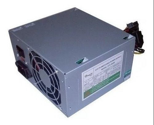 Fuente De Poder 500 Watts Atx 20+4 Pines Sata Cys