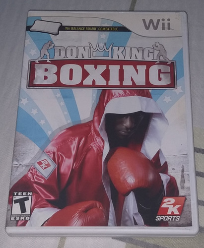Juego Boxeo Don King Boxing Para Wii Original (como Nuevo)