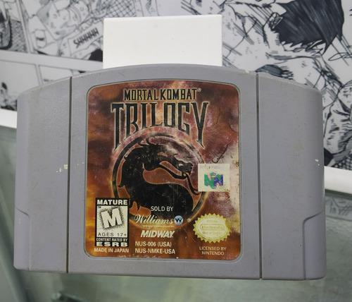 Juego Mortal Kombat Trilogy De Nintendo 64 Somos Tienda