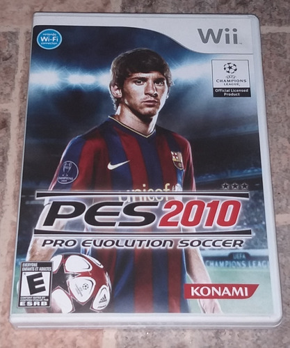 Juego Pro Evolution Soccer Pes  Wii Original (poco Uso)