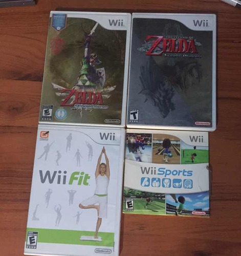 Juegos De Wii Zelda, Wii Sport, Wi Fit