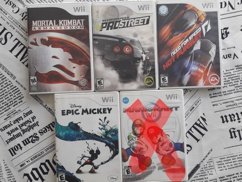 Juegos Originales Wii (usados Excelente Estado)