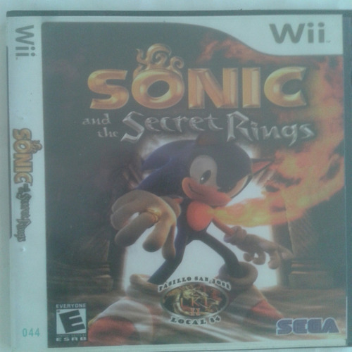 Juegos Wii Sonic And The Secret Rings Leer Publicacion