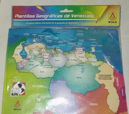 Plantillas Geograficas De Venezuela En Plastico