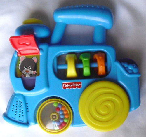 Tren Con Sonido Fisher Price Bebé. Juguete Usado