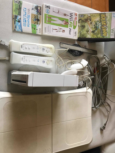 Wii Nintendo Dos Controles Juegos Wii Fit Y Consola