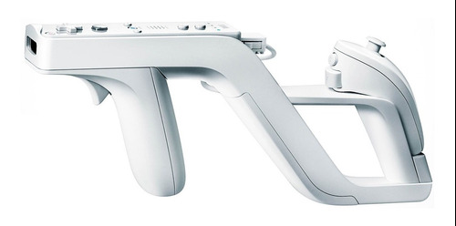 Wii Zapper Original Nintendo Wii Y Wii U (6v)