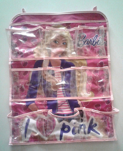 Zapatera Organizador Barbie Original Mattel Capi 9 Bolsillos