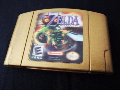 Zelda Majora's Mask Etiqueta Holograma Juego Nintendo 64