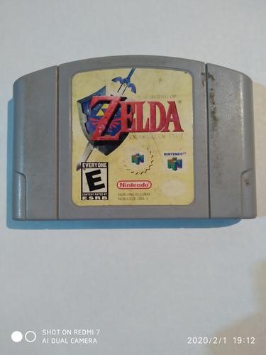 Zelda Ocarina Of Tiene Original De Nintendo 64