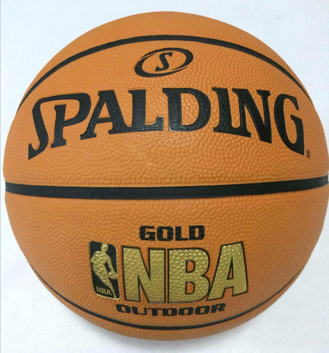 Balon Pelota Basket Spalding Nba Gold N°7 Goma Sy Co 25