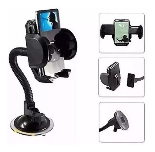 Base Universal Porta Telefono Celular Holder P/carro Gps X 2