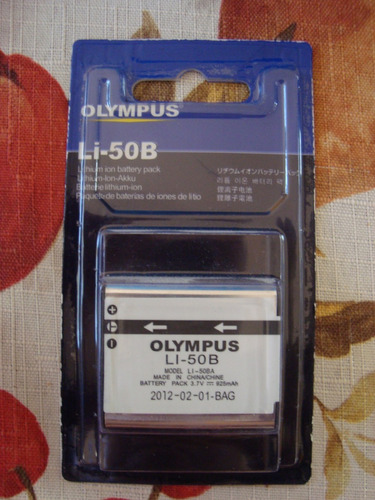 Batería Olympus®, Modelo Li-50b, Camaras Olympus Y Pentax.
