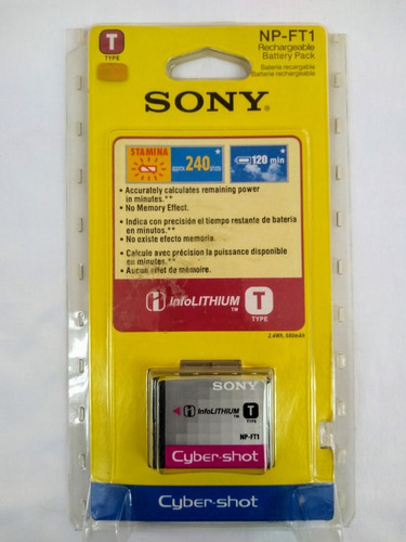 Batería Sony Np-ft1 Para Cámaras Cyber-sh-
