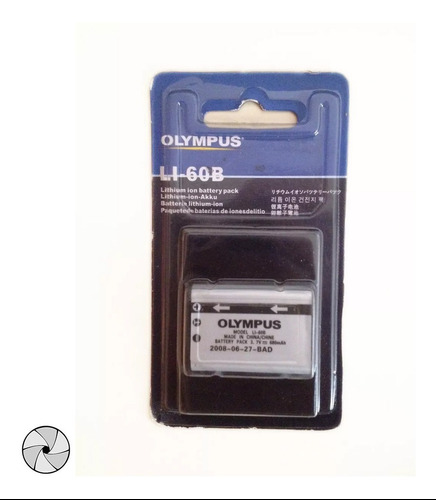 Bateria Olympus Li-60b Original En Blister 3,7 V, 680 Mah