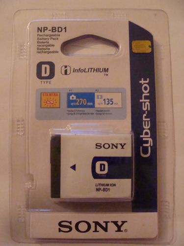 Bateria Sony Np-bd1 Original