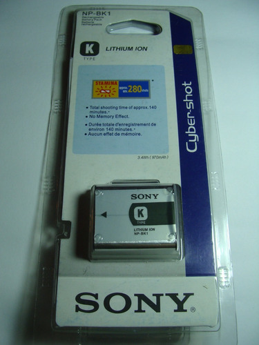 Bateria Sony Np-bk1 Original