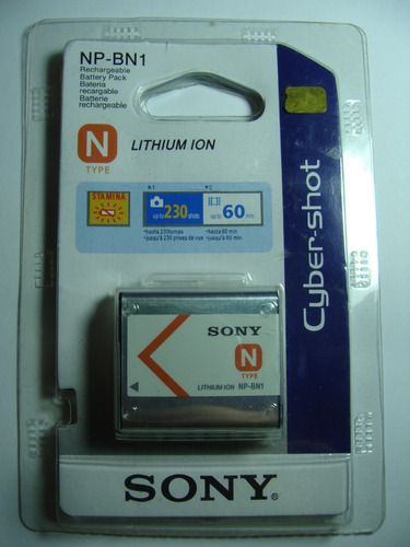 Bateria Sony Np-bn1 Original En Su Blister