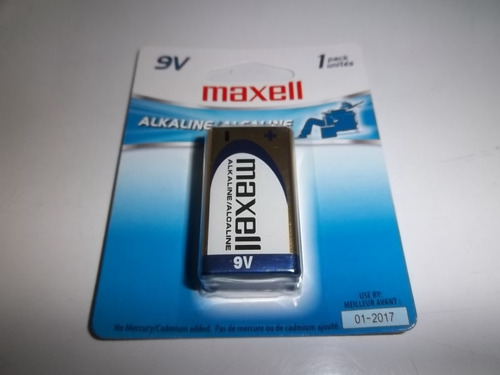 Bateria/pila 9v Marca Maxell
