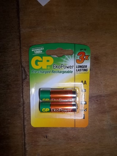 Baterias / Pilas Recargables Aa Gp Ekopower  Mh