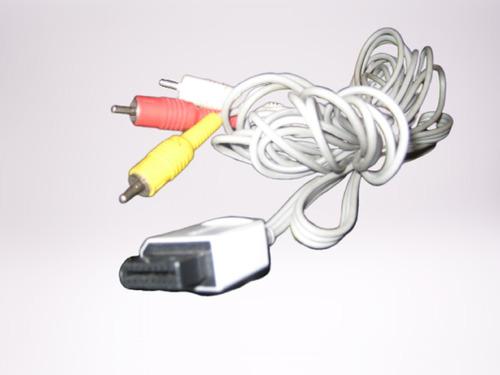 Cable Av Audio Video 3 Rca Para Nintendo Wii Original