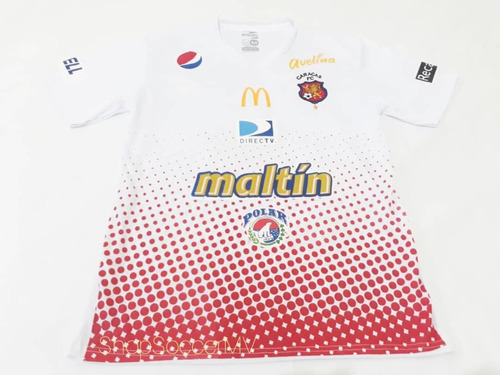 Camisas Del Caracas Fc Caballeros Manga Larga Y Manga Corta