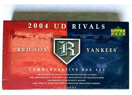 Colección Mlb  Red Sox (r) Yankees 32 Cards Upper Deck