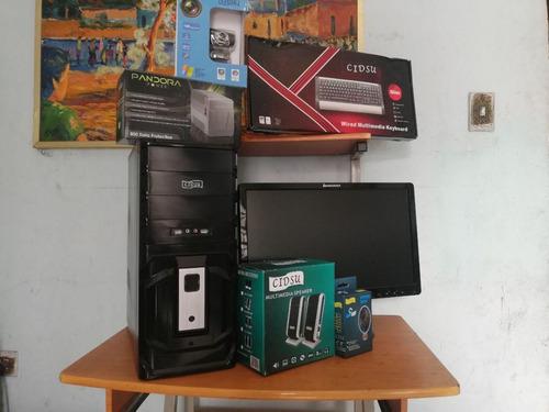 Computadora I3 Ddr3 4gb Ram 500dd Monitor 19 Clase B