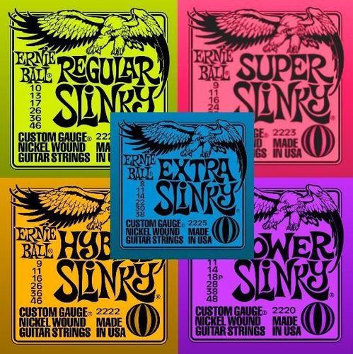 Cuerdas Guitarra Ernie Ball Slinky