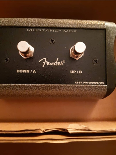 Footswitch Fender Mustang Ms2 Nuevo
