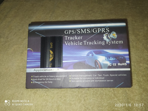 Gps Tracker 103b Plus C/ C Remoto Doble Sim