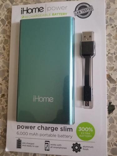 Ihome Power Batería Recargable Para Celulares Y Tabletas