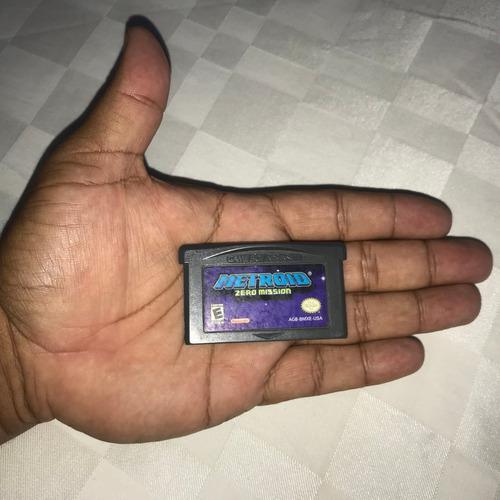 Juego Nintendo Gba Game Boy Advance 20v Metroid Zero Mission