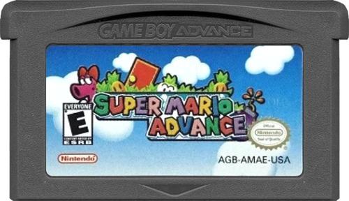 Juego Original Super Mario Advance Para Consola Gba (10v)